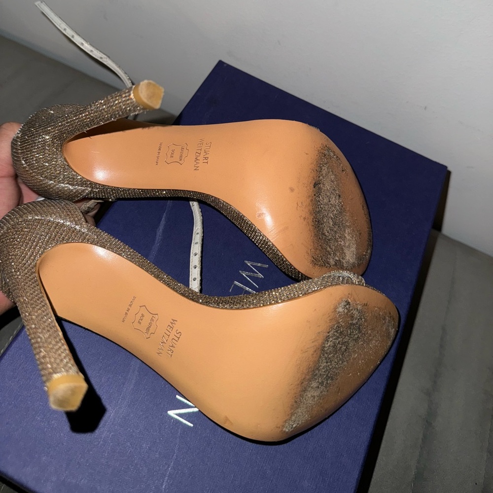 Stuart Weizman Sparkle Heels - image 5